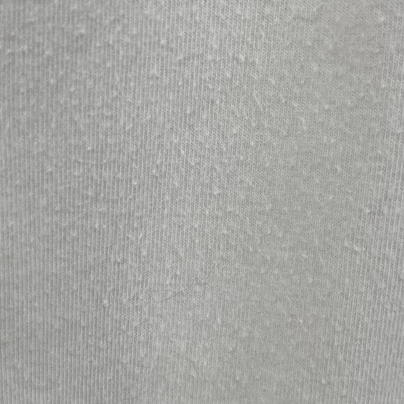 EILEEN FISHER Tank Top M Organic Cotton Jersey Racerback Halter Shelf Bra Ivory - Picture 8 of 13